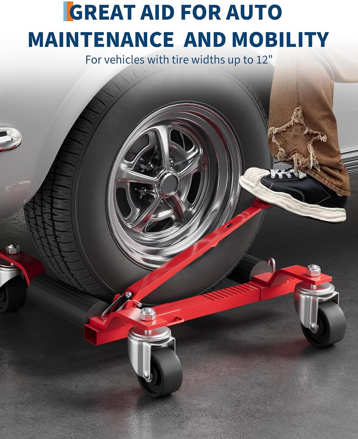 Tacleekii 2 4 Pack Car Wheel D - Car Jack ulasan dan harga