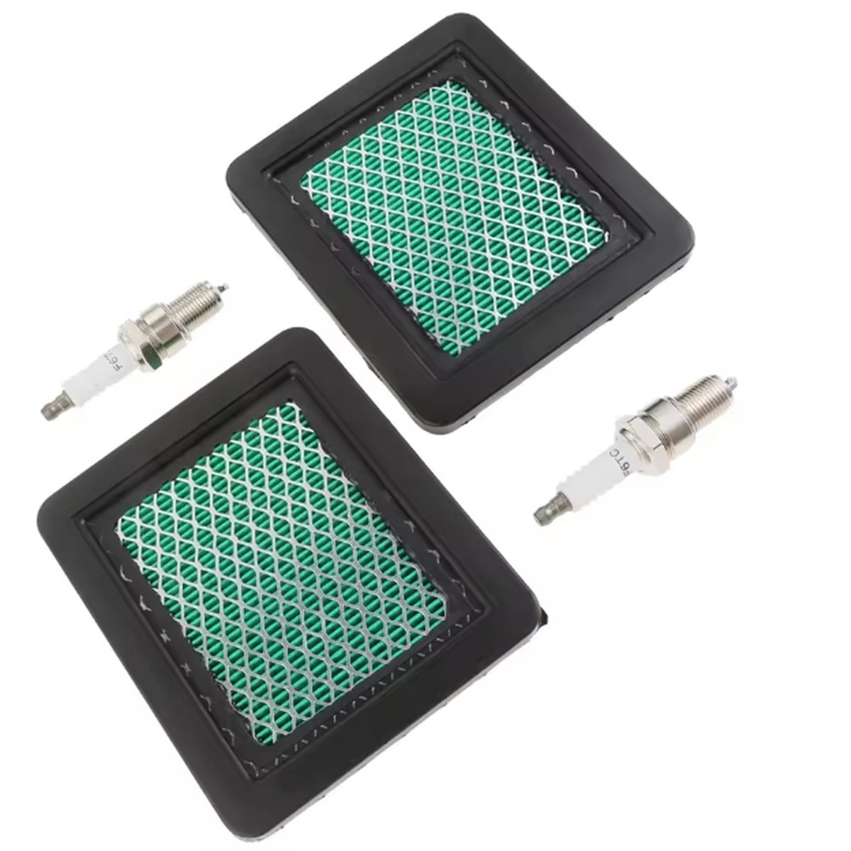 2pcs Lawn Mower Air Filters wi - Spark Plug ulasan dan harga