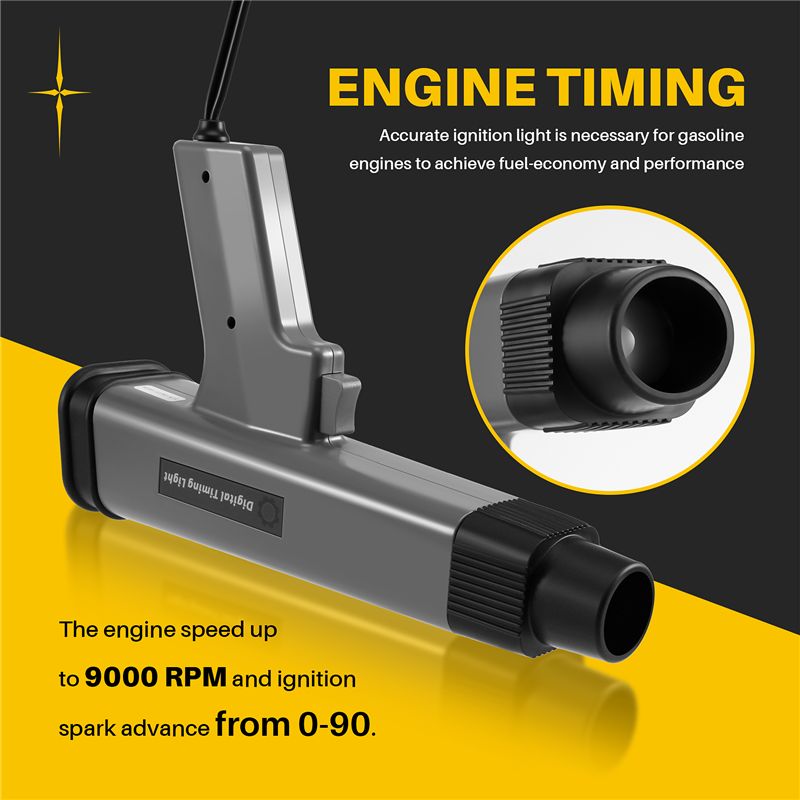 A22E-12V Car Digital Engine Ti - Timing Light Gun ulasan dan harga