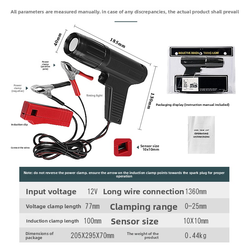 Ignition Timing Light Gun Dete - Timing Light Gun ulasan dan harga