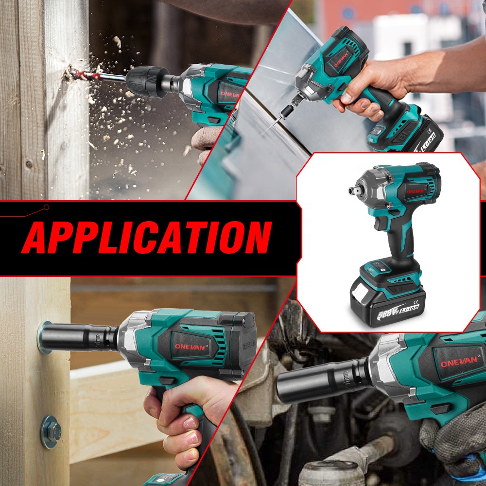 1200N.m Torque Brushless Elect - Torque Wrench ulasan dan harga