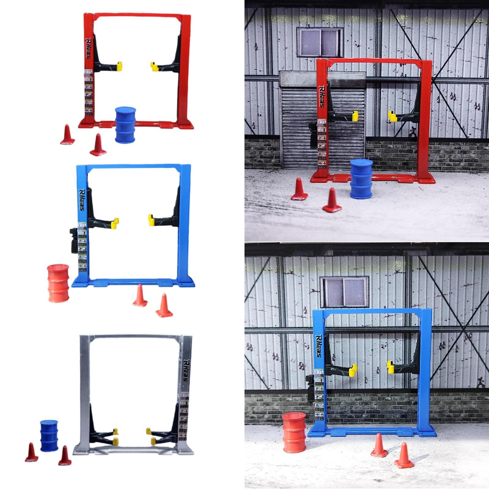 Miniature Garage Model Car Wor - Car Lift ulasan dan harga