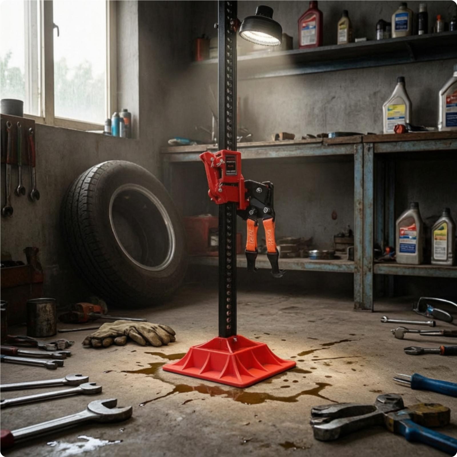 Car Jack Foot Plate Base Pad f - Car Lift ulasan dan harga