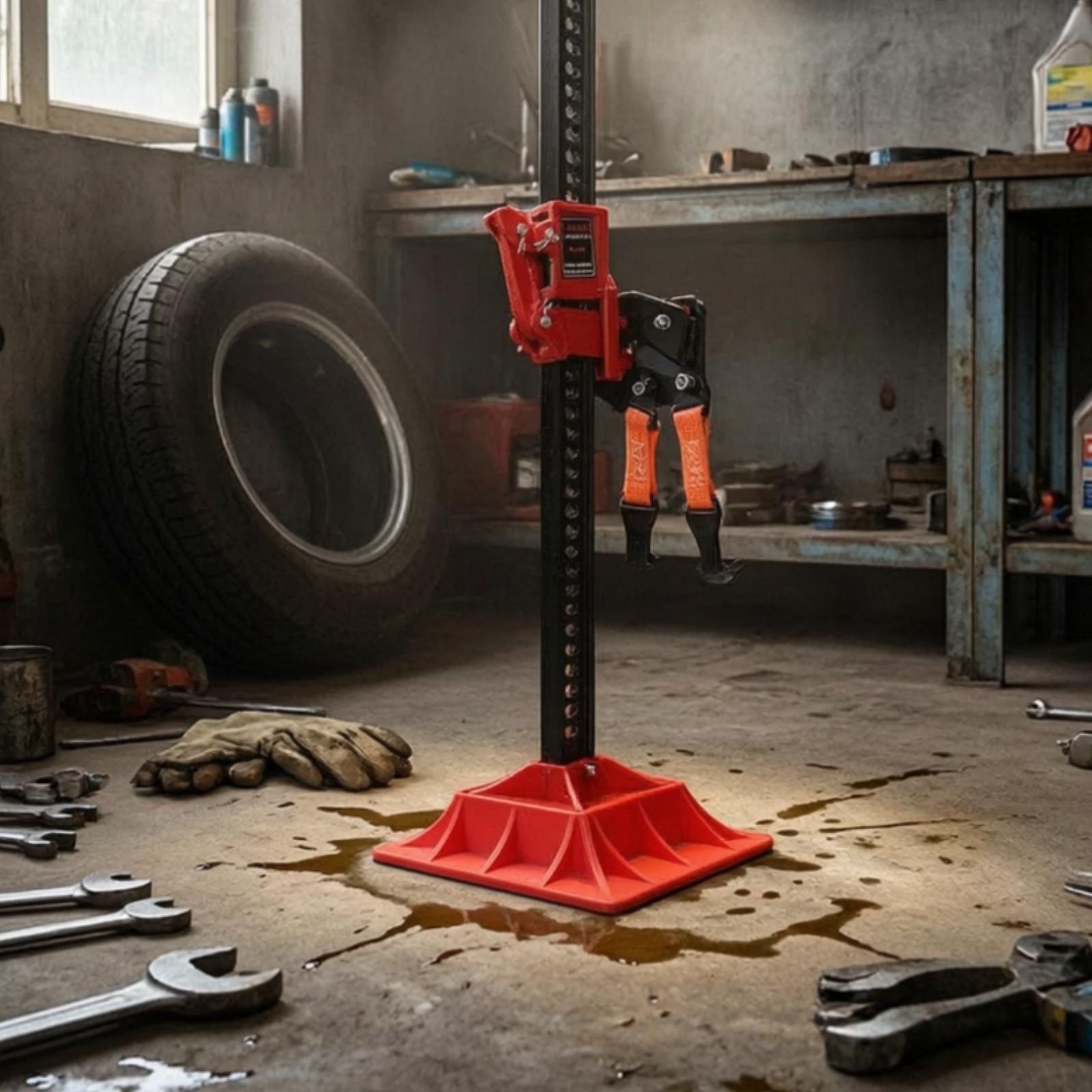Car Jack Foot Plate Base Pad f - Car Lift ulasan dan harga