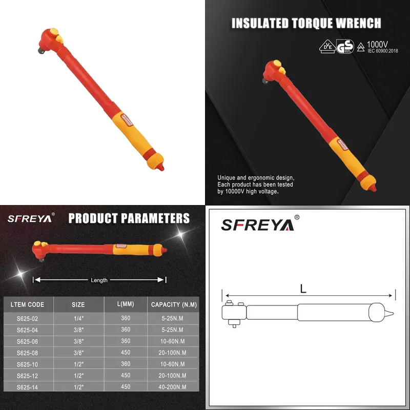2026 hot sale for SFREYA S625  - Torque Wrench ulasan dan harga