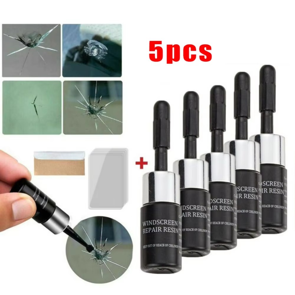 5PCS Automotive Glass Crack Re - Car Repair Tools ulasan dan harga