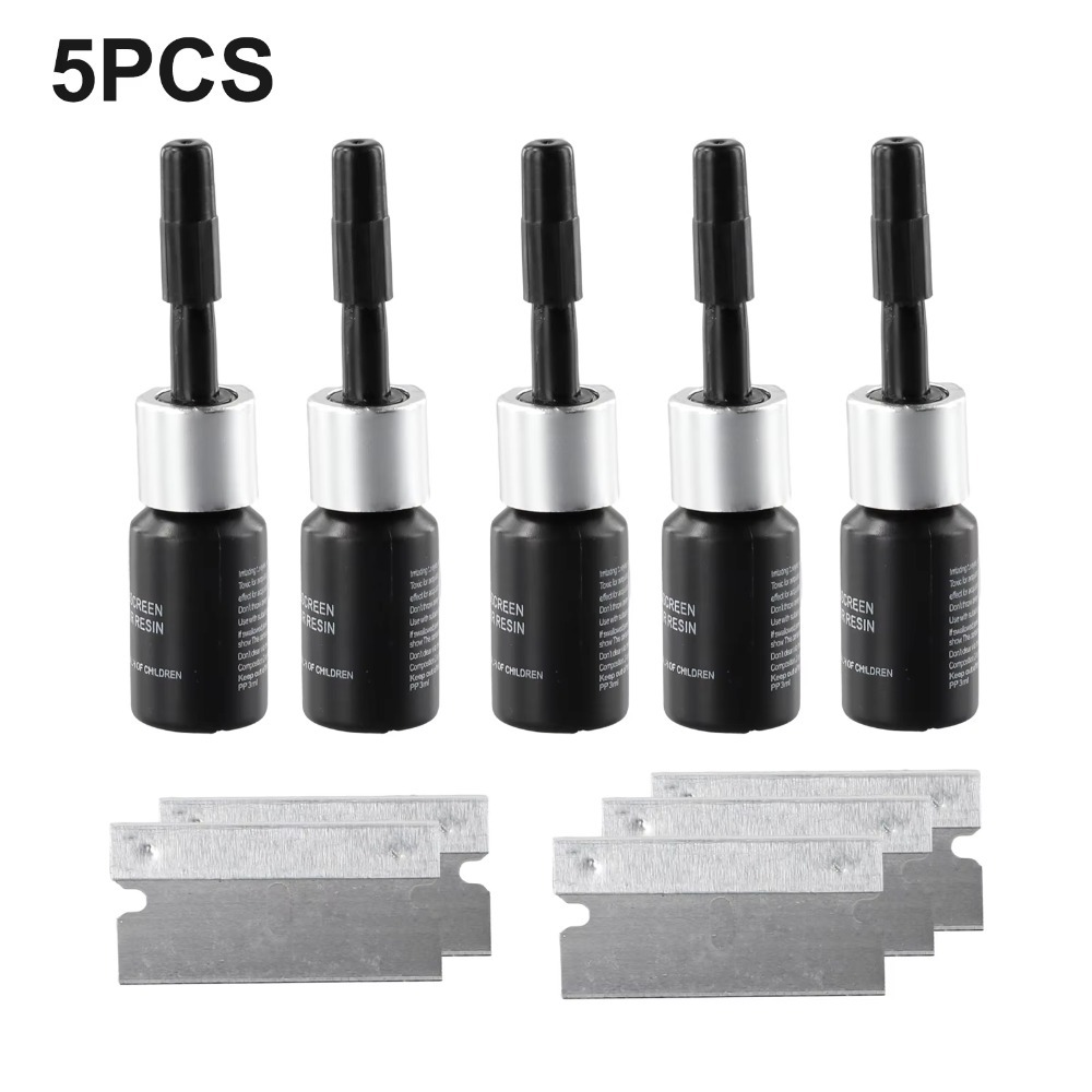 5PCS Automotive Glass Crack Re - Car Repair Tools ulasan dan harga